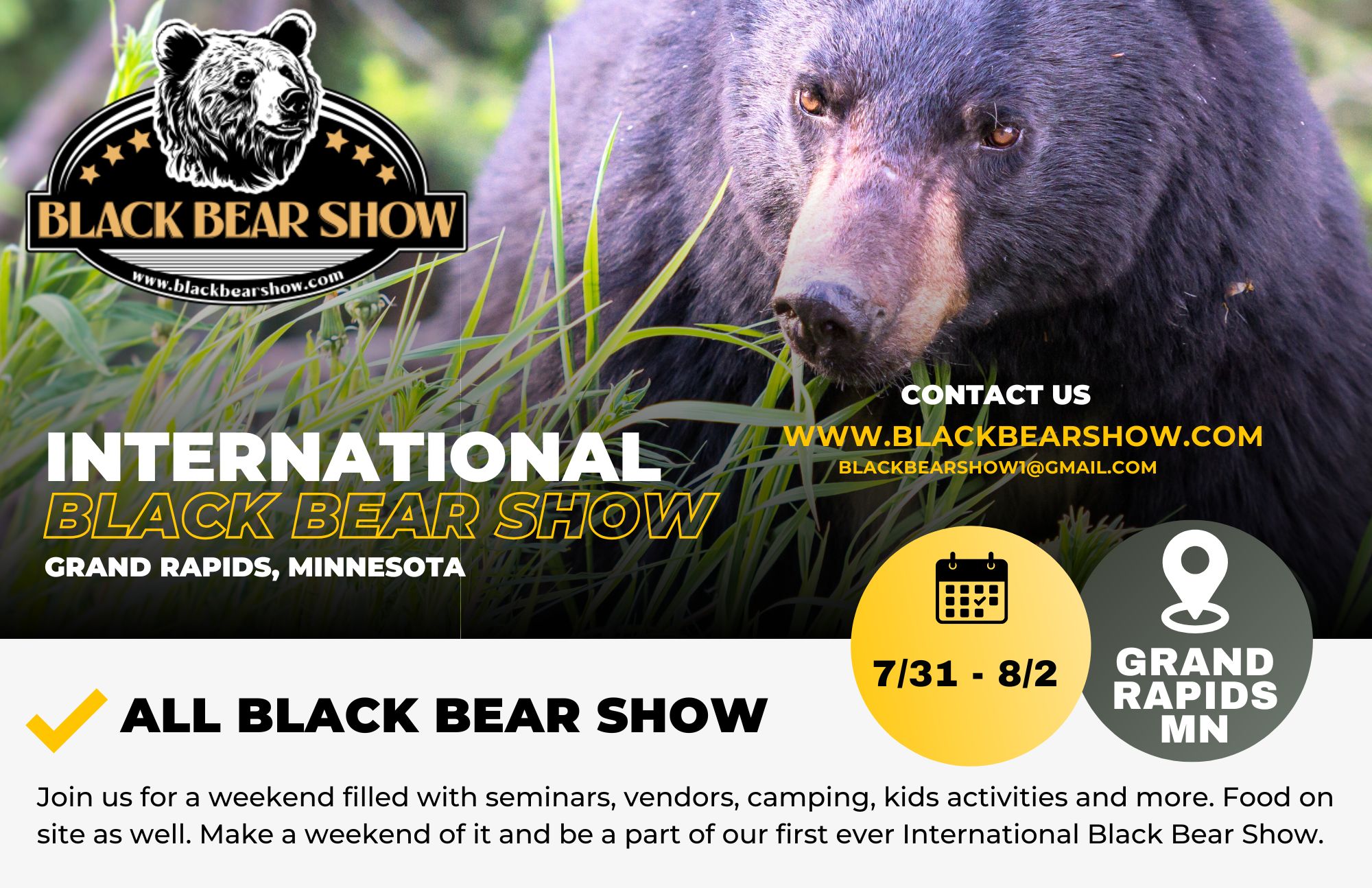 International Black Bear Show